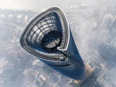 مرتفع‌ترین هتل جهان در شانگهای